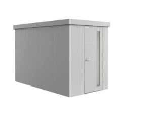 Biohort Neo 4A tuinhuis 180x348x222 cm metaal zilver metallic