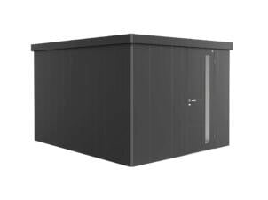 Biohort Neo 4C tuinhuis 292x348x222 cm metaal donkergrijs metallic