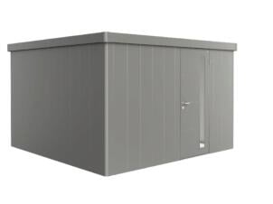 Biohort Neo 4D tuinhuis 348x348x222 cm metaal kwartsgrijs metallic
