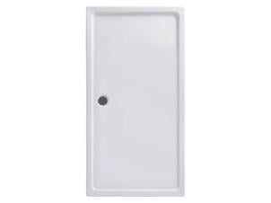 Lafiness Neptunus douchebak 140x90x4 cm acryl mat wit