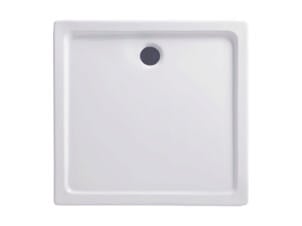 Lafiness Neptunus receveur de douche 90x90x4 cm acryl blanc mat