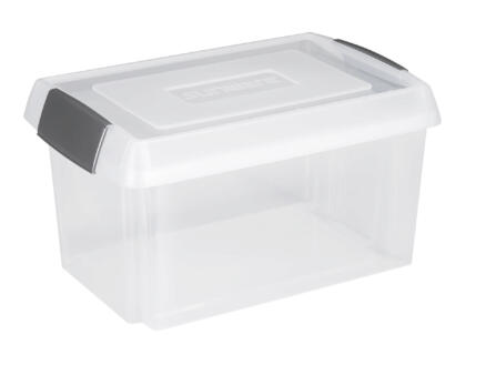 Sunware Nesta boîte de rangement 60l transparent-gris 1