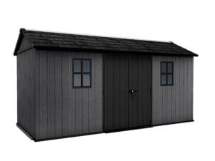 Keter Newton 1575 kunststof tuinhuis 476x230x251 cm grijs