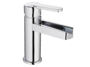 Schutte Niagara mitigeur lavabo avec bec cascade chromé