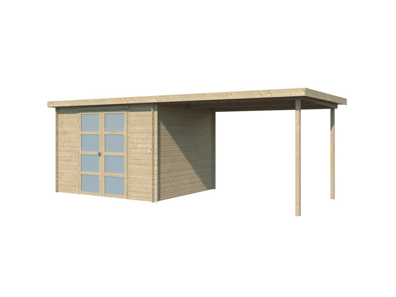 Gardenas Blokhut Nice 295x250+Extensie 300