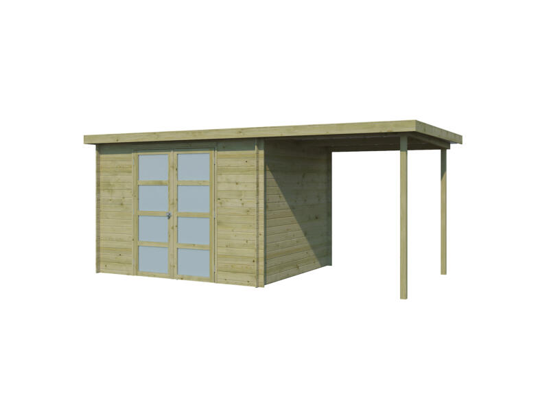 Gardenas Geïmpregn blokhut nice+extensie 200