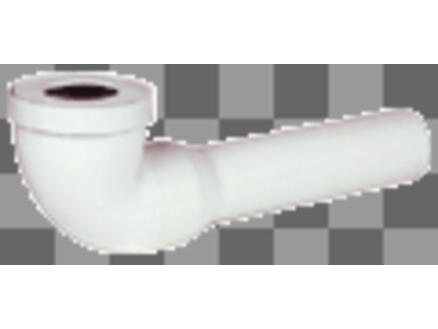 Van Marcke go Nicoll coude de WC 90° 500mm PVC blanc