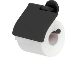 Tiger Noon porte-papier toilette avec clapet noir