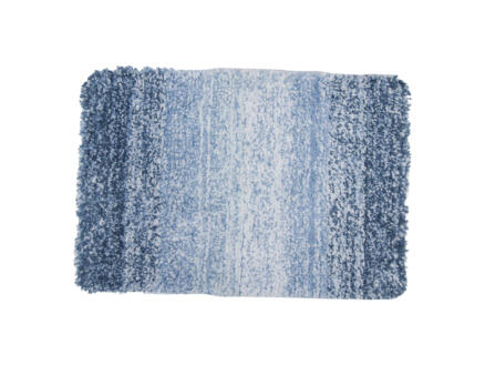 Differnz Nowa tapis de bain 90x60 cm bleu 1