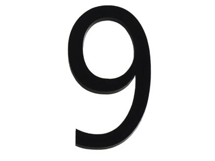 Numéro de maison 9 polyester 9cm 1