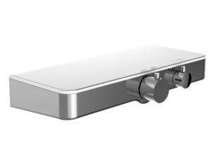 Schutte Ocean mitigeur thermostatique douche chrome blanc