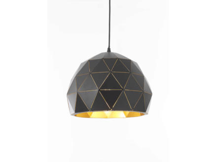 MEO Olbia hanglamp E27 40W zwart/goud 1