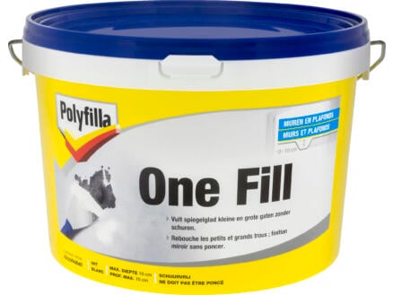 Polyfilla One-fill enduit de rebouchage 2,5l 1
