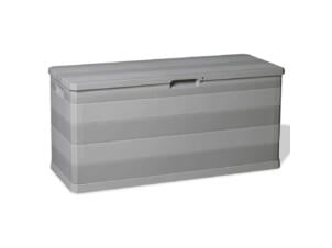 Opbergbox tuin 117x45x56 cm grijs