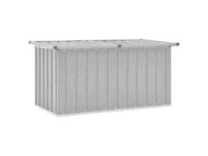 Opbergbox tuin 129x67x65 cm grijs