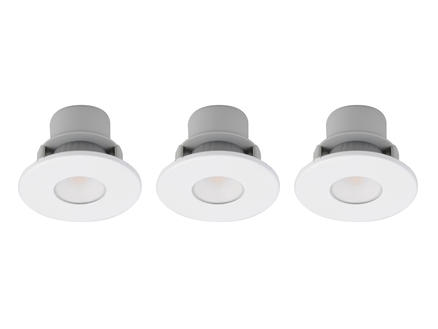 Light Things Opia spot LED encastrable 4W blanc 3 pièces 1
