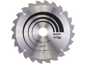 Bosch Professional Optiline cirkelzaagblad 216mm 24T hout