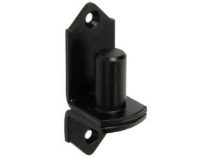 Opzethaak 18mm zwart