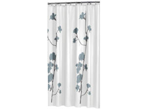 Sealskin Orchid rideau de douche 180x200 cm bleu