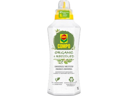 Compo Organic & Recycled universele vloeibare meststof 1l 1