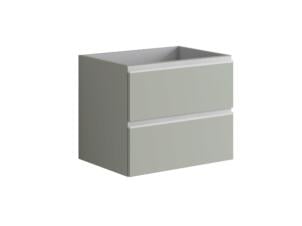 Aquatrends Oriali meuble lavabo 60cm 2 tiroirs vert thym