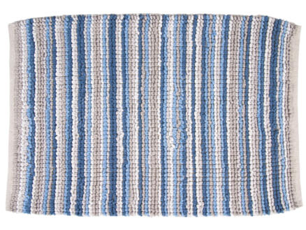 Differnz Origo badmat 100x60 cm blauw-écru 1