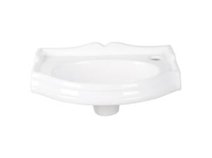 Differnz Oxford lave-mains 38x28,5 cm blanc