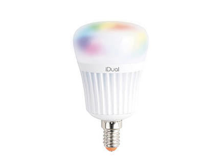 iDual P45 RGB LED lamp E14 7W dimbaar