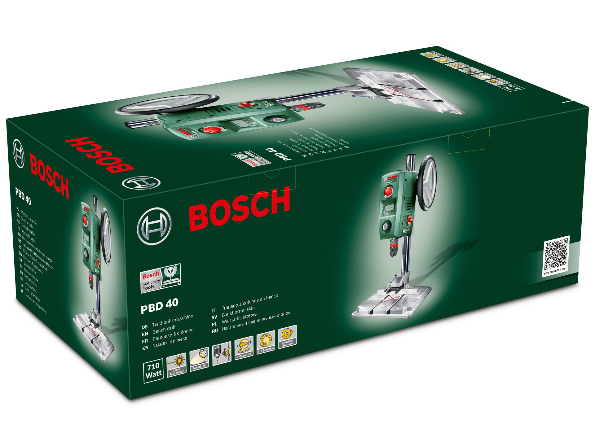 Schadelijk Veronderstelling huilen Bosch PBD 40 kolomboormachine 710W 2 standen | Hubo