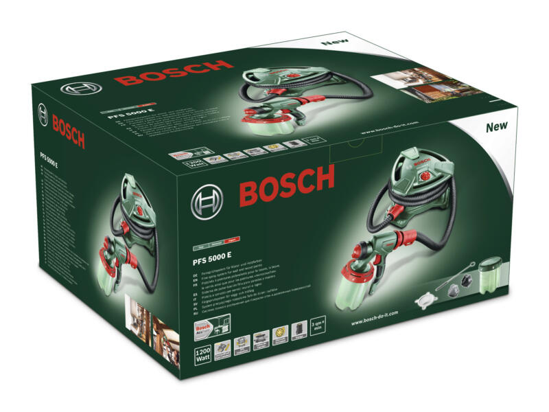 Bosch PFS 5000 E verfspuit 1200W