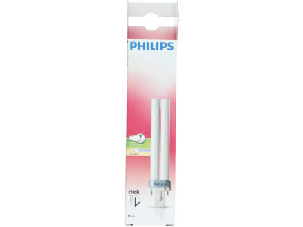 Philips PL-S Pro spaarlamp 7W 2 pins 1