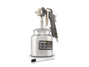 Powerplus POWAIR0106 pistolet de peinture avec godet inférieur 750cc