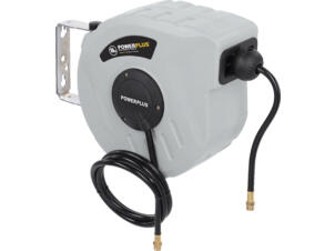 Powerplus POWAIR0215 enrouleur tuyau pneumatique 10m compresseur