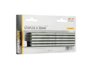 Powerplus POWAIR0333 agrafes 32mm 1000 pièces