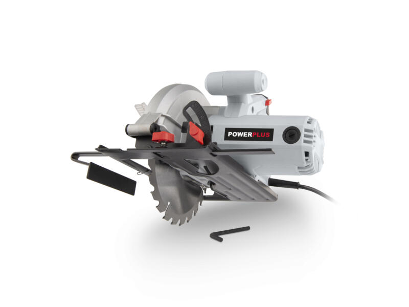 Powerplus POWESET4 Cirkelzaag - 1200 W - 185 mm - Incl. 4 zaagbladen Powerplus POWESET4 Cirkelzaag - 1200 W - 185 mm - Incl. 4 zaagbladen