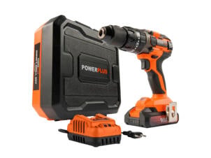 Powerplus Dual Power POWDP15211 perceuse-visseuse à percussion sans fil 20V Li-Ion + chargeur