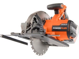 Powerplus Dual Power POWDP2520 scie circulaire sans fil 20V 165mm batterie non comprise