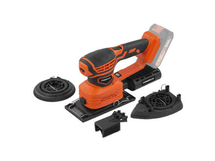 Powerplus Dual Power POWDP50500 accu multischuurder 5-in-1 20V Li-Ion zonder accu + 25 accessoires
