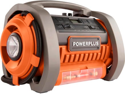 Powerplus Dual Power POWDP7030 compresseur 20V + 220V batterie non comprise 1
