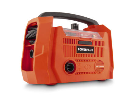 Powerplus Dual Power POWDP7031 accu compressor 20V + 220V zonder accu