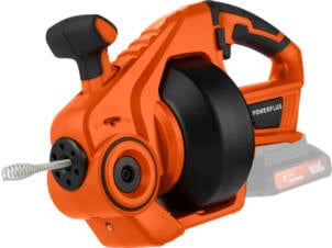 Powerplus Dual Power POWDP77500 ressort de débouchage sans fil 20V Li-Ion batterie non comprise