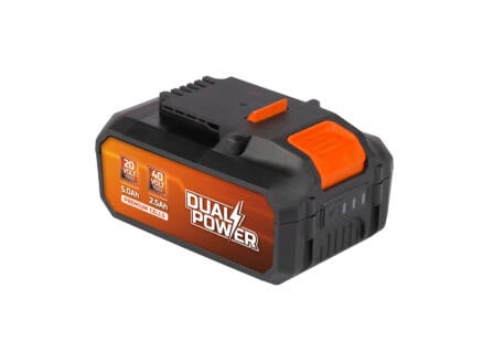 Powerplus Dual Power POWDP9037 batterie 2x20 V Li-Ion 5.0/2.5Ah