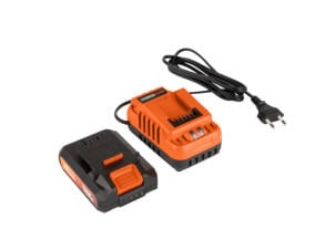Powerplus Dual Power POWDP90620 acculader 20V/2x20 V+ accu 20V Li-Ion 2Ah