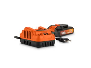 Powerplus Dual Power POWDP90630 chargeur de batterie 20V/2x20 V + batterie 20V Li-Ion 3Ah