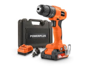 Powerplus Dual Power POWDPO1110 perceuse-visseuse à percussion sans fil 20V Li-Ion + chargeur