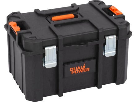 Powerplus Dual Power POWDPTB02 Large coffre à outils 52,8x37,1x28,4 cm 1