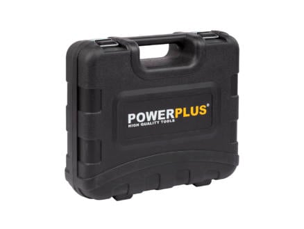 Powerplus X POWX00500 perceuse-visseuse sans fil 20V Li-Ion avec 3 batteries + chargeur + 13 accessoires