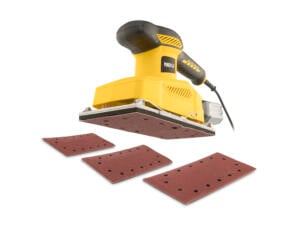 Powerplus POWX04410 vlakschuurmachine 350W + 6 accessoires