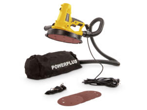 Powerplus POWX0478 muur/plafondschuurmachine 1220W + 8 schuurbladen
