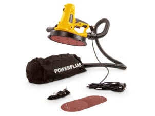 Powerplus POWX0478 ponceuse murs et plafonds 1220W + 8 feuilles de ponçage